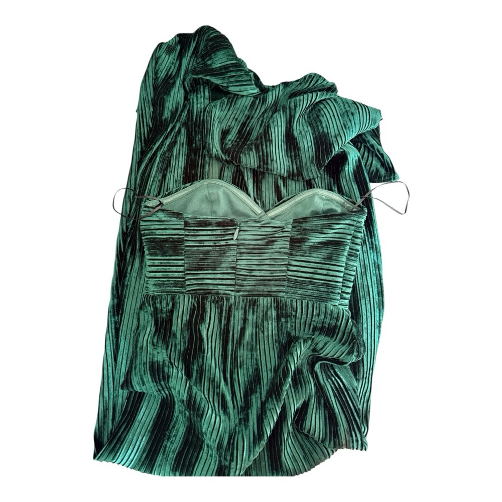 REVOLVE Green Strapless Maxi Dress - Picture 6 of 9